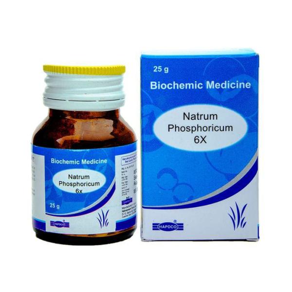 Netmeds | Hapdco Natrum Phosphoricum 6X Tablet 25 gm