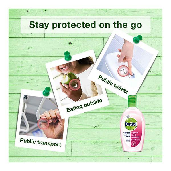 Dettol Instant Hand Sanitizer - Floral Essence 50 ml - Hand Sanitizer