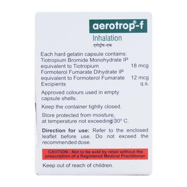 Aerotrop F Capsule 15'S - Asthma/COPD-Ast