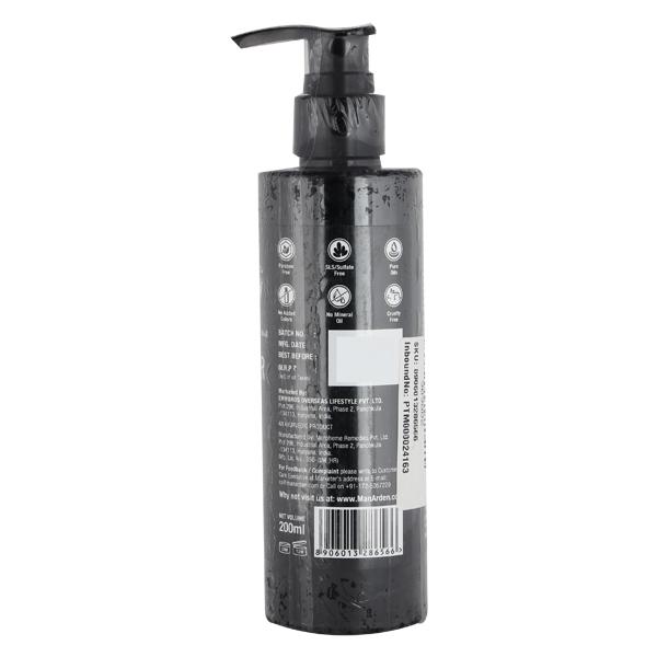 Man Arden Activated Charcoal Cream Conditioner, Charged with Menthol - 200 ml - Conditioners