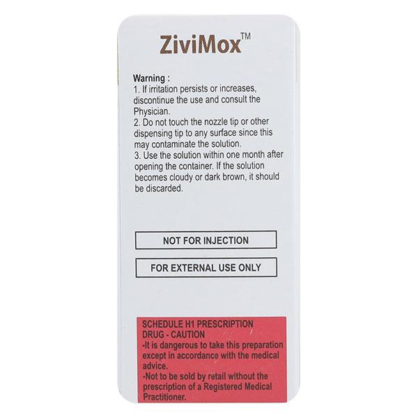 ZIVIMOX Eye Drops 5ml - Eye Infections-Eaa