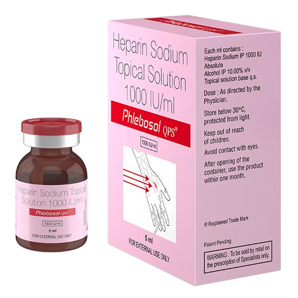 PHLEBOSOL QPS Topical Solution 5ml - Blood Clot-Ant