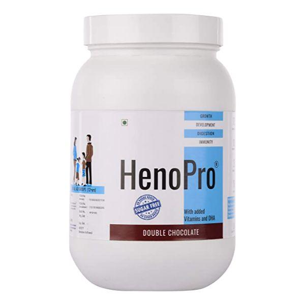 Henopro Nutritional Sugar Free Powder - Double Chocolate Flavour 400 gm - Vital Health