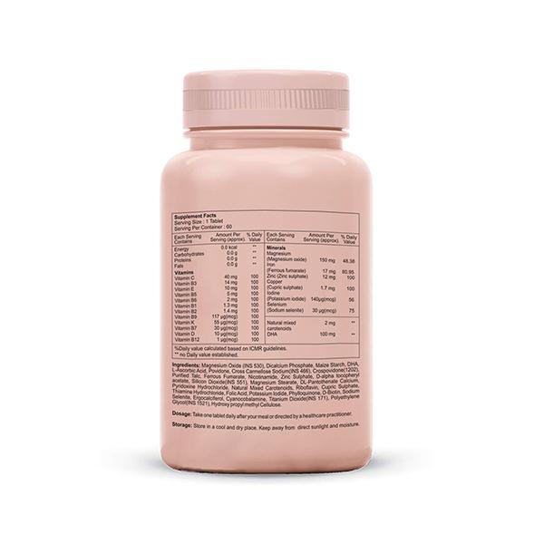 She Need Prenatal Vitamins Tablet 60's - Multi-Vitamins