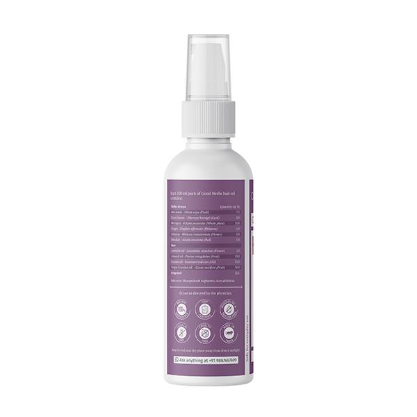 AADAR Good Herbs Hair Repair & Nourishment Hair Oil - Red Onion & Bhringaraj 100 ml - Hair Oils