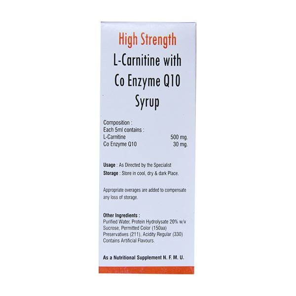 Q CARNI 10 Syrup 150ml - Supplements-Sup