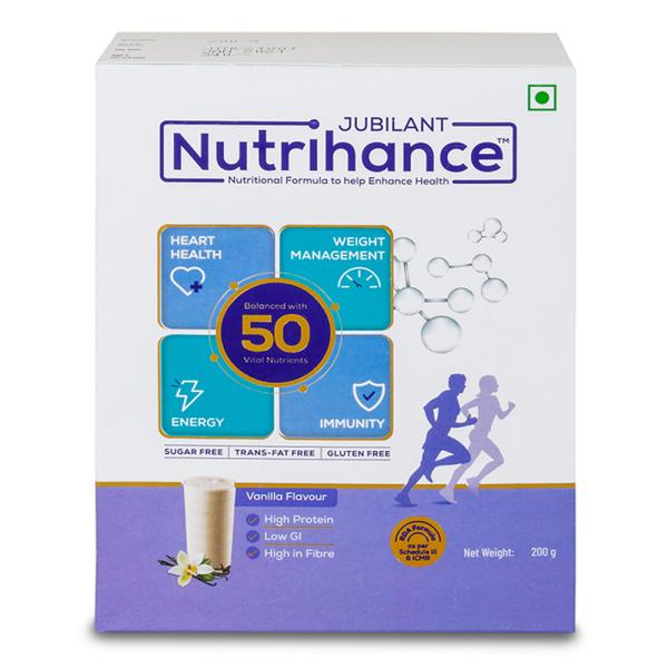 Netmeds | Jubilant Nutrihance Nutrition Powder - Vanilla Flavour 200 gm