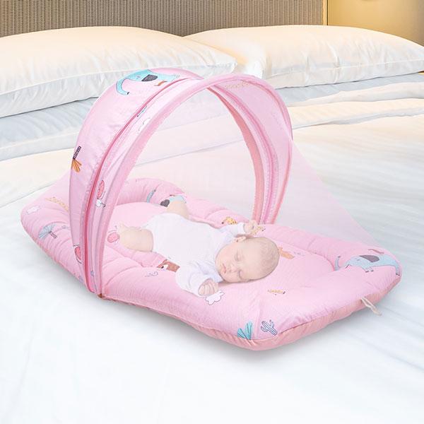 R for Rabbit Snuggy Safari Baby Bedding - Pink - Baby Bedding