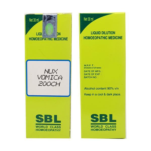 Netmeds | SBL Nux Vomica 200 Liquid 30 ml