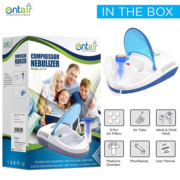 Entair Compressor Nebulizer (JK17) - Nebulizers / Vaporizer