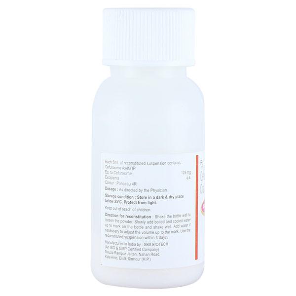CEFSTAL 125 Dry Syrup 30ml - Bacterial Infections-Cep