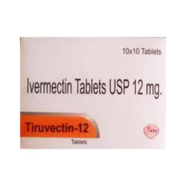 TIRUVECTIN 12 Tablet 10's - Parasitic Worms-Ant