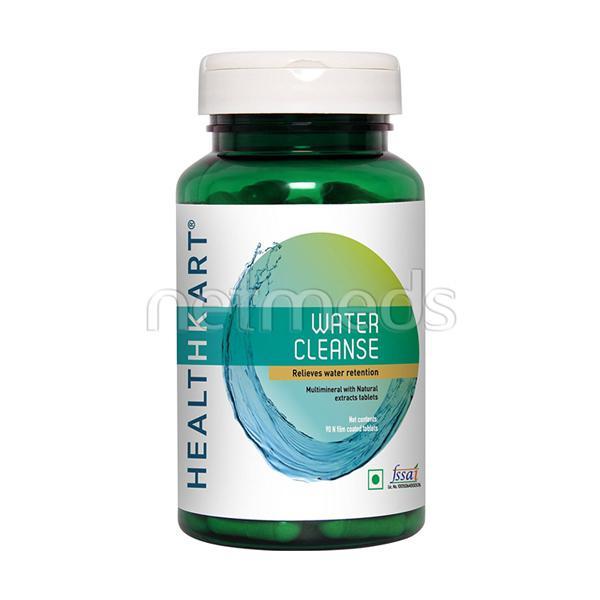 HealthKart Water Cleanser Tablets 90's - Herbal Dietary Supplement