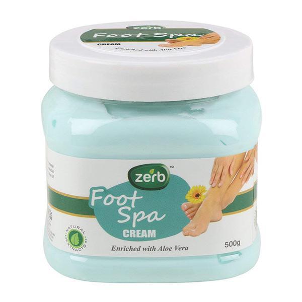Netmeds | Zerb Enriched with Aloe Vera Foot Spa Cream 500 gm