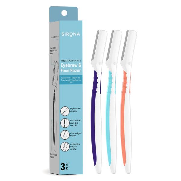 Netmeds | Sirona Eyebrow Razor 3's