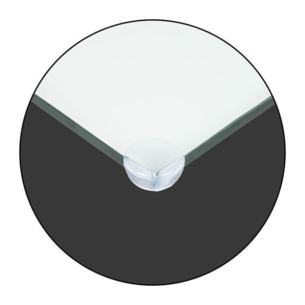 Baby Safety Inc High Quality Transparent Round Corner Caps (Pack of 8) - Baby Safety