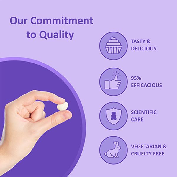 Power Gummies Strong Bones for Her-Vitamin D3 & Calcium with Strawberry Flavour-60 Gummies 1's - Nutrition Supplements