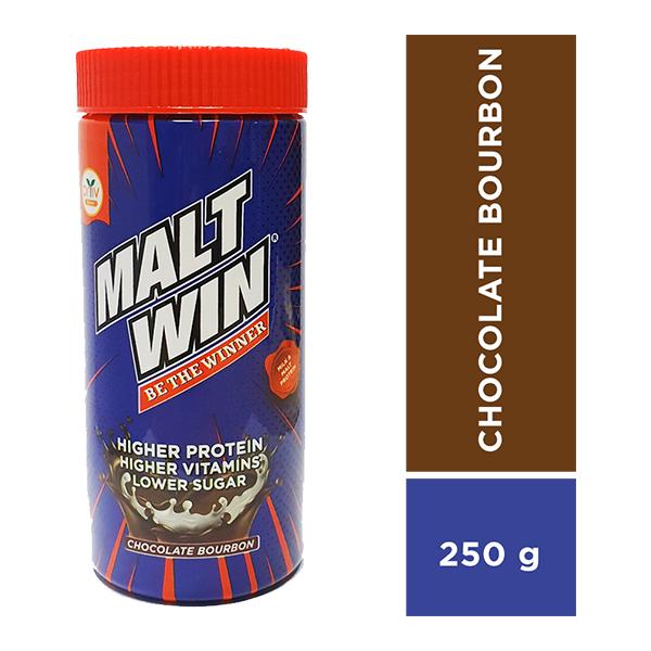 Maltwin Health Drink Powder - Chocolate Bourbon Flavour 250 gm - Protein Supplements
