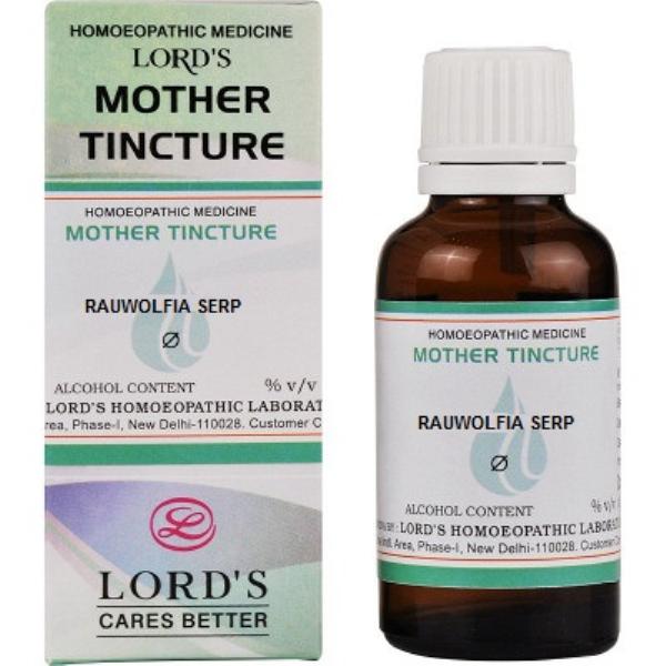 Lord's Mother Tincture Rauwolfia Serp Q Liquid 30 ml - Mother Tincture