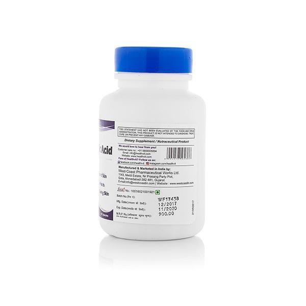 HealthVit Alpha Lipoic Acid 300 mg Capsule 60's - Hair & Skin