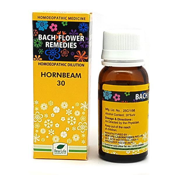 New Life Bach Flower Horn Beam 30 Liquid 30 ml - Dilutions