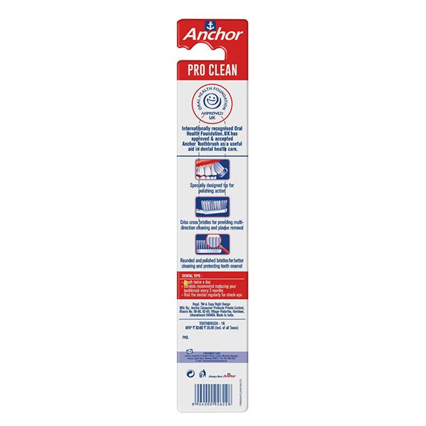 Anchor Pro Clean Toothbrush (BUY2 GET 1) - Toothbrushes