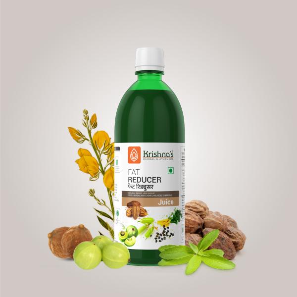 Krishna's Herbal & Ayurveda Fat Reducer Juice 1000 ml - Ayurvedic Juices