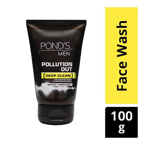 POND'S Men Pollution Out Face Wash 100 gm - Face Wash & Cleansers