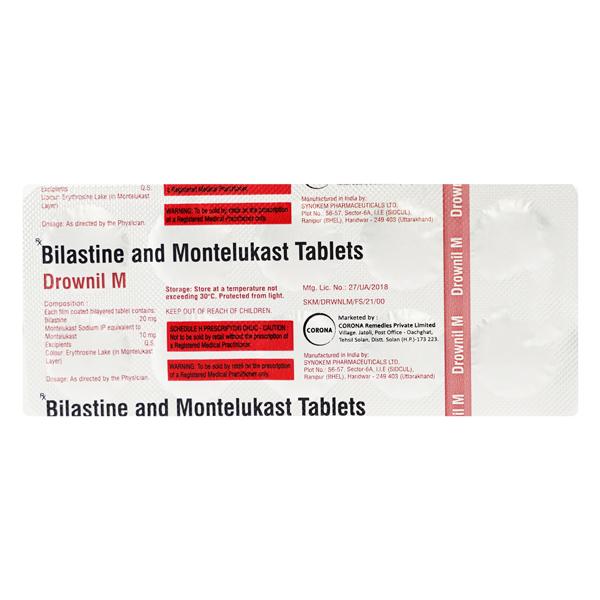 DROWNIL M Tablet 10's
