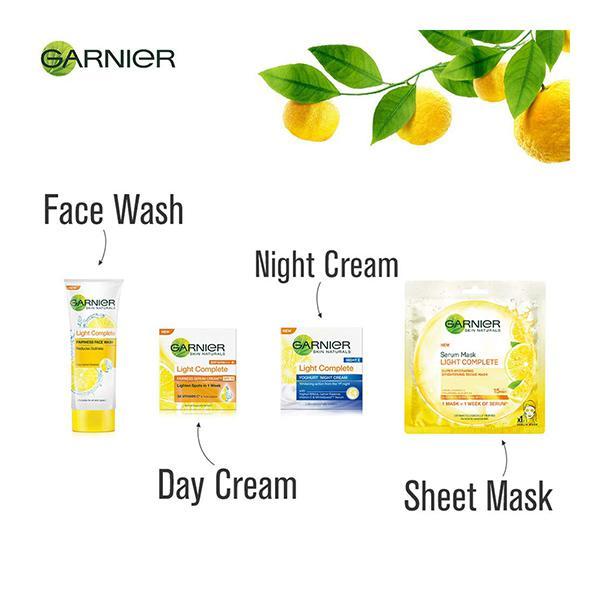 Garnier Skin Naturals SPF 19/Pa+++ Light Complete Fairness Serum Cream 45 gm - Face Serum