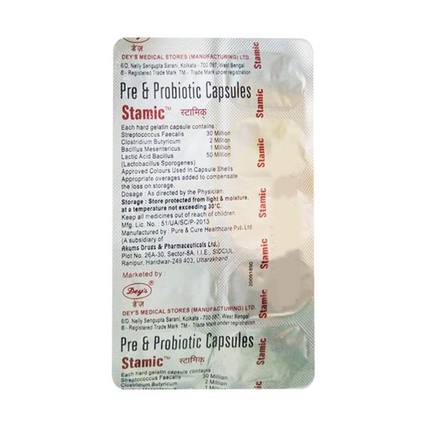 Stamic Capsule 10'S - Supplements-Vam