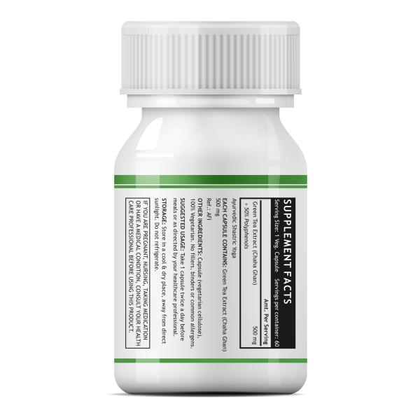 INLIFE Green Tea Extract Capsule 60's - Weight Loss