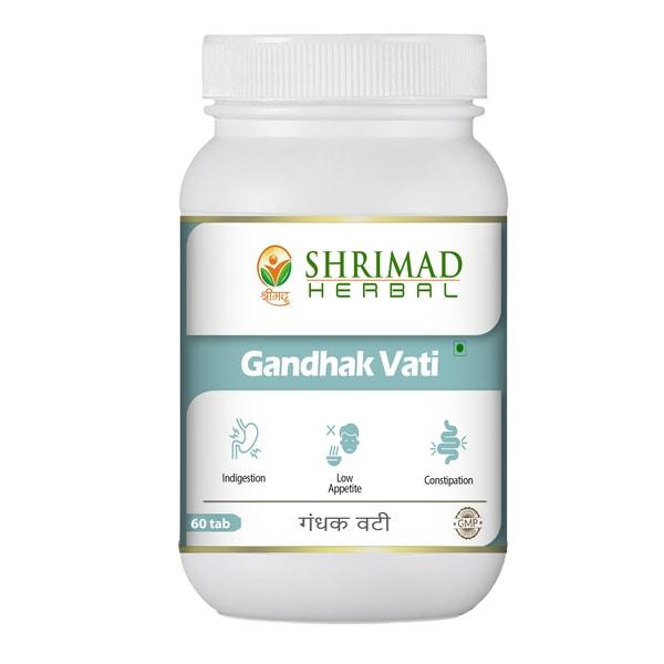 Shrimad Herbal Gandhak Vati 60's