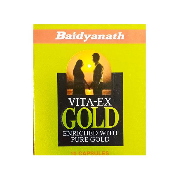 Baidyanath Vita Ex Gold 10's - Sexual Healthcare