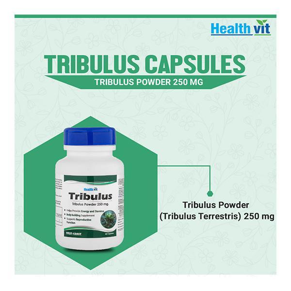 HealthVit Tribulus 250 mg Capsule 60's - Sexual Care