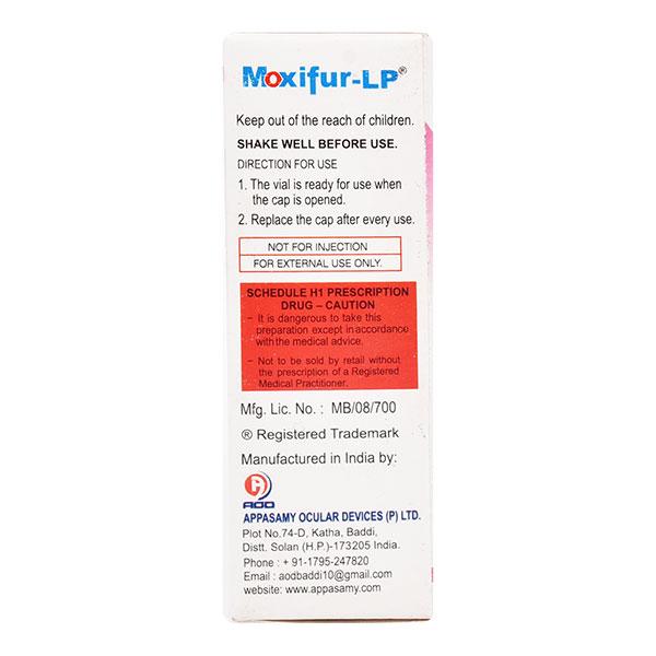 MOXIFUR LP Eye Drops 5ml - Eye Infections-Eaa