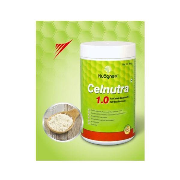 Nucgnex Celnutra 1.0 Protein Powder - Creamy Vanilla Flavour 400gm