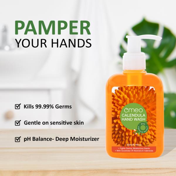 Bjain Omeo Calendula Hand Wash (Pump) 200 ml - Personal Care(Homeopathy)