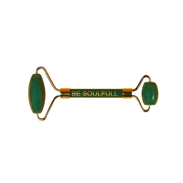 Be Soulfull Jade Face Massage Roller - Natural Green 155 gm - Massagers