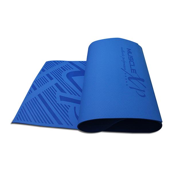Netmeds | MuscleXP Pure EVA Material Yoga Mat with Cover Bag - Blue 1's