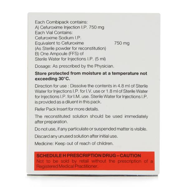 Cerom 750mg Injection 1'S - Bacterial Infections-Cep