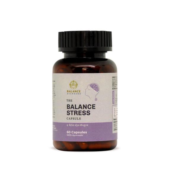Balance Ayurveda The Balance Stress Capsules 60's - Speciality Medicines