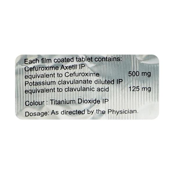 Oratil CV 500mg Tablet 6'S - Bacterial Infections-Cep