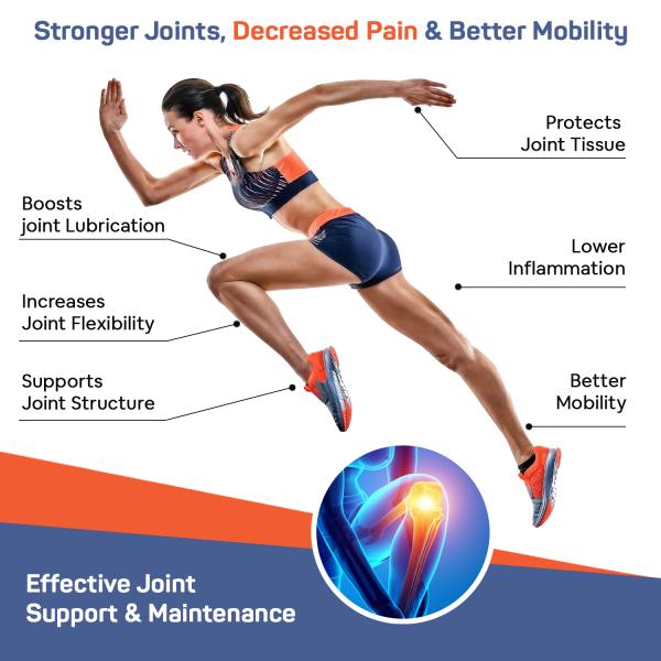 SheNeed Joint Collagen Knee Caps & Bones Capsule 60's - Hair & Skin