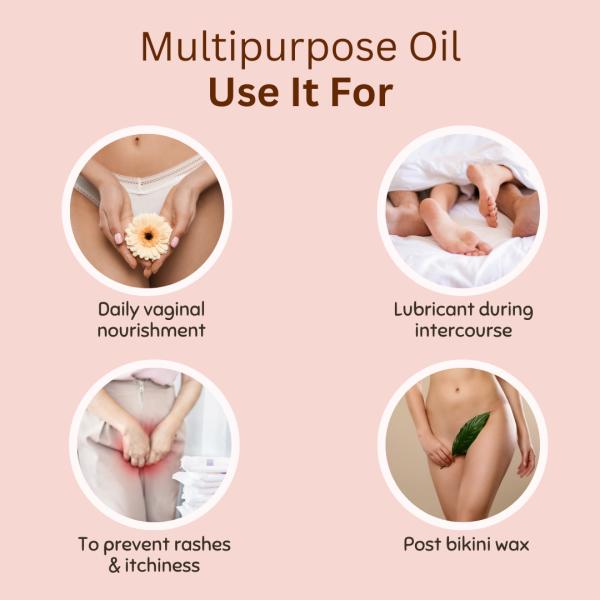 Coco Crush Natural Intimate Care Oil for Women 200 ml - Intimate Care