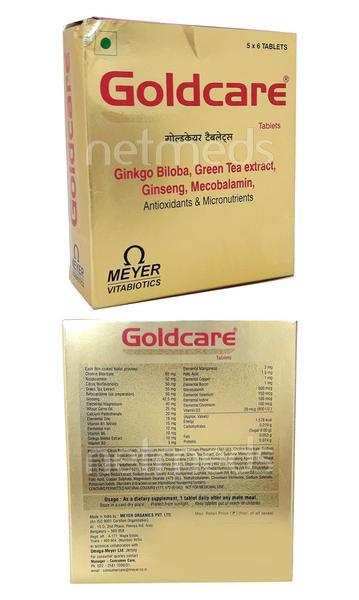 Goldcare Tablet 6'S - Supplements-Sup
