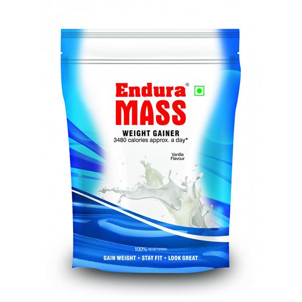 Endura Mass Weight Gain Powder - Vanilla 400 gm - Weight Gain