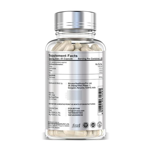 Nirvasa Tulsi Immunity Booster Capsule 60's - Vitamin C