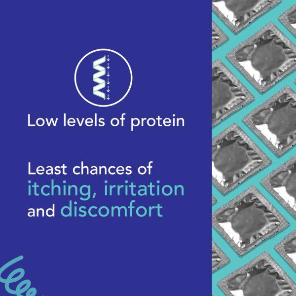 Bleu Spiral Condoms for Men (Pack of 2 x 8's) - Plain/Flavoured Condoms