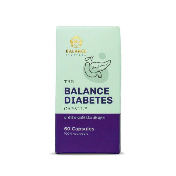 Balance Ayurveda The Balance Diabetes Capsules 60's - Diabetes Care (Ayush)